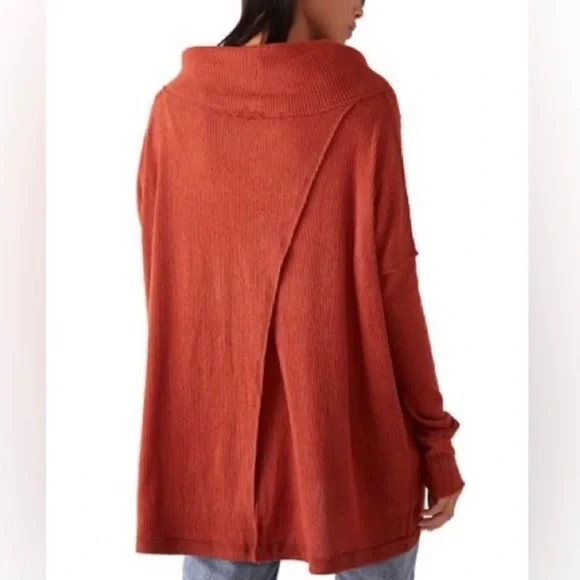 Free People Juicy Long Sleeve Tunic Sweater - Picture 3 of 3